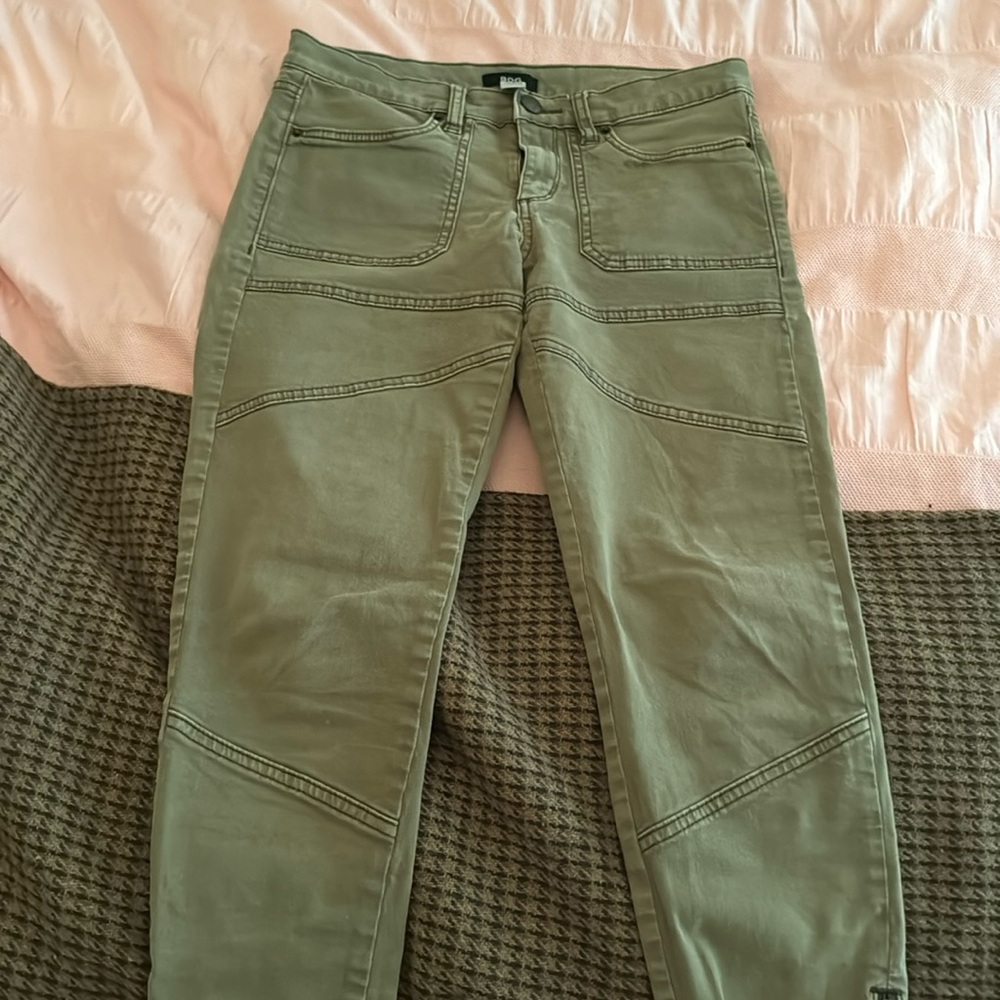 Army green combat jeans
